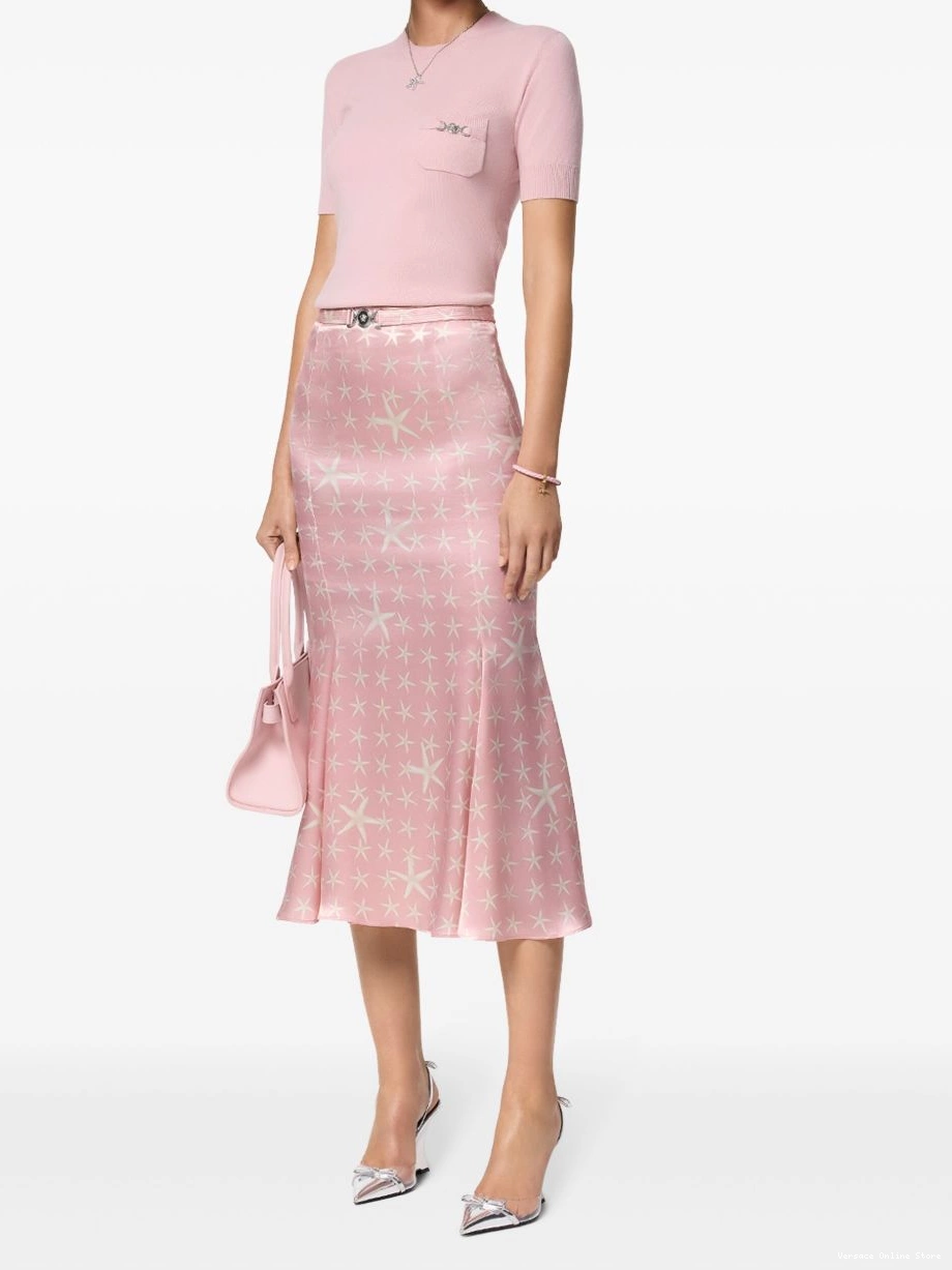 Cheap Women skirt Marina midi silk Versace Stella 0816